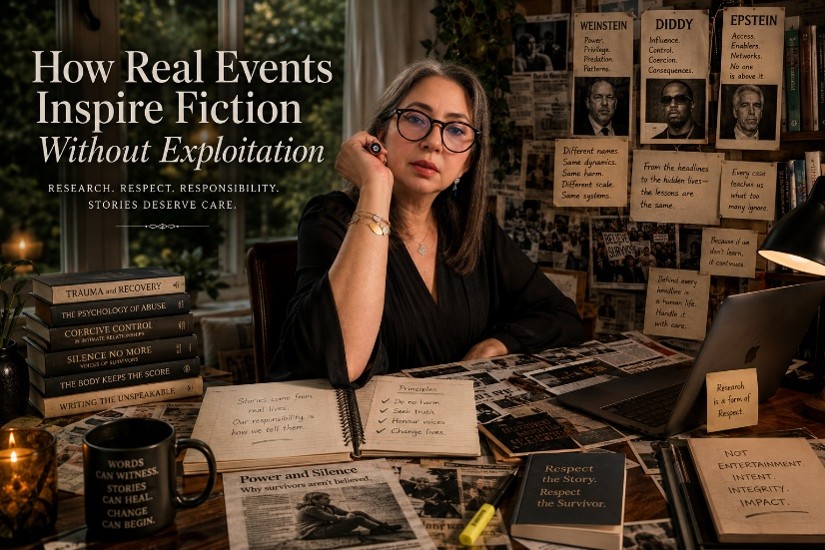 Events Inspire Fiction Without Exploitation